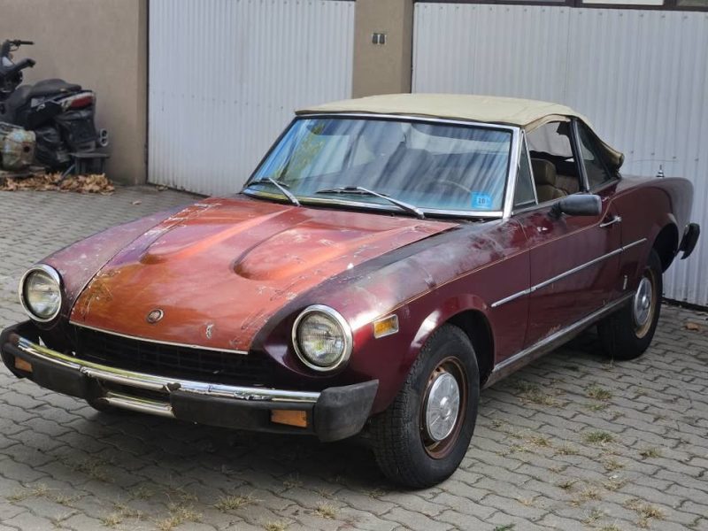 Fiat 124 Spider 1800 eladó CSERE ÉRDEKEL SIMSON S51 ELŐNYBEN!